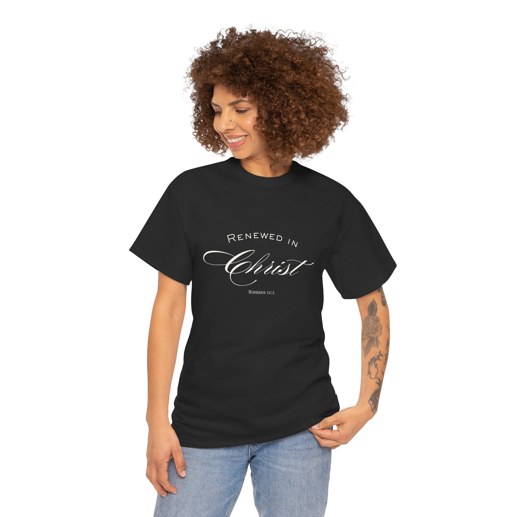 Classic White Tee — Plain Cotton T-Shirt