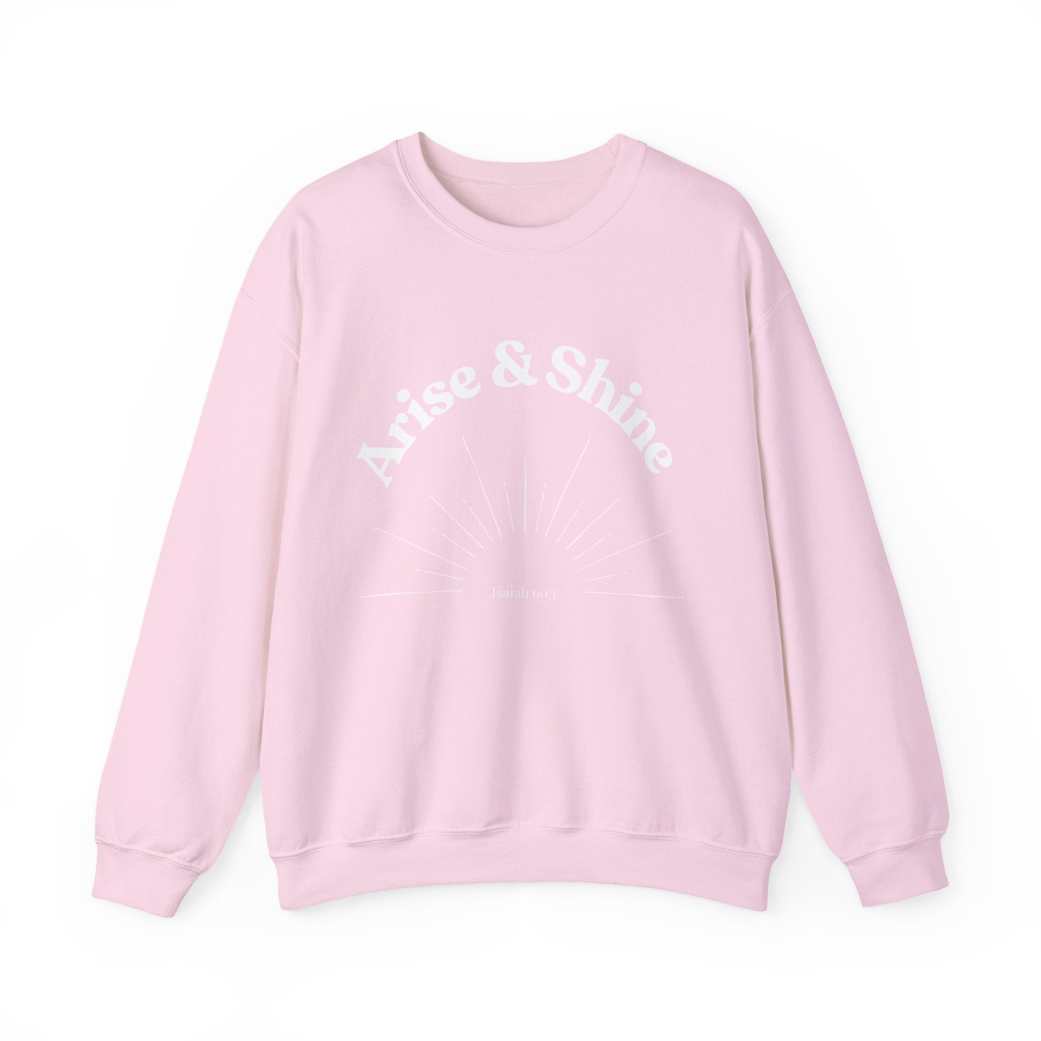 Arise & Shine Sweatshirt — Inspirational Sunrise Crewneck