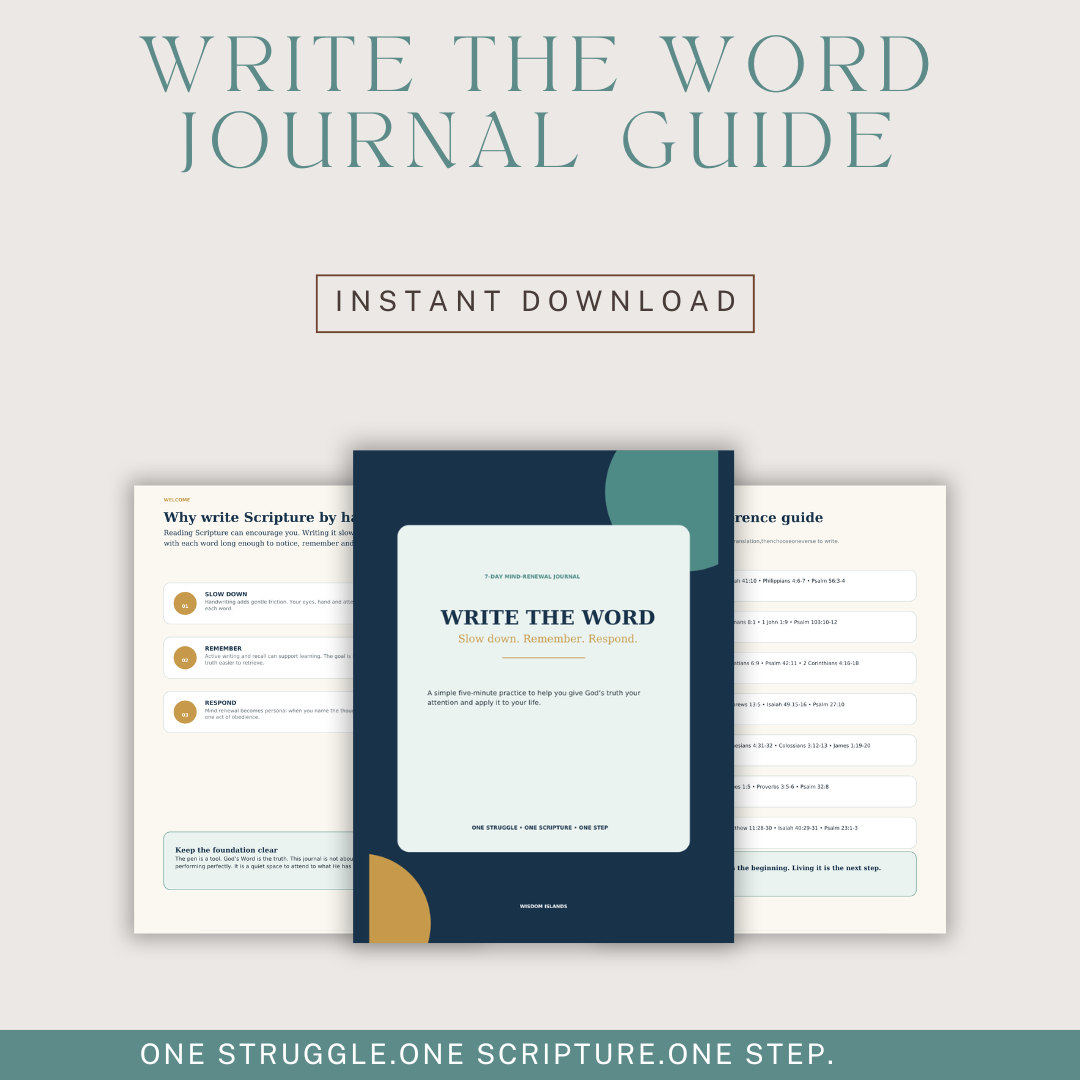 WRITE THE WORD JOURNAL