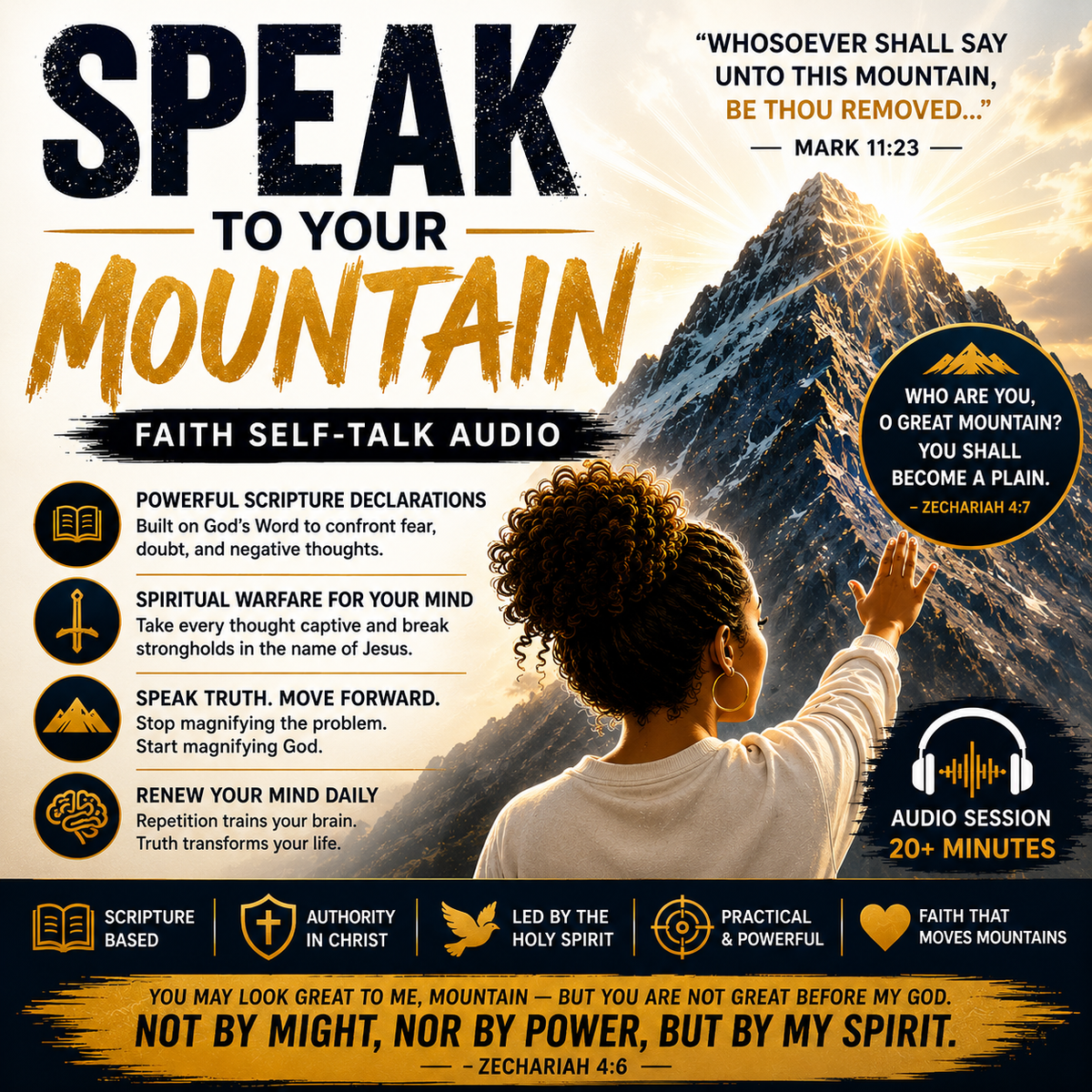 SPEAK TO YOUR MOUNTAIN AUDIO