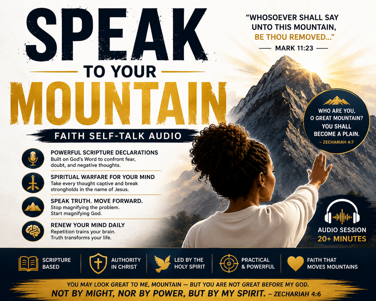 SPEAK TO YOUR MOUNTAIN AUDIO